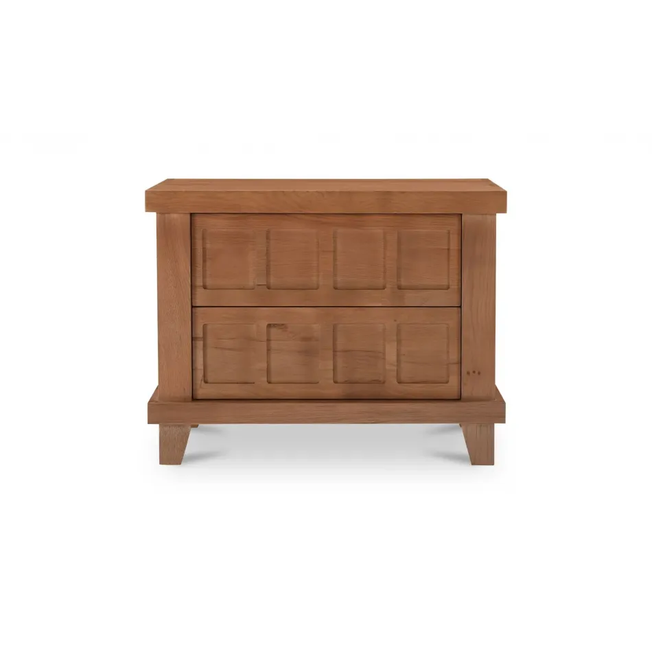 Enya Red Oak Nightstand