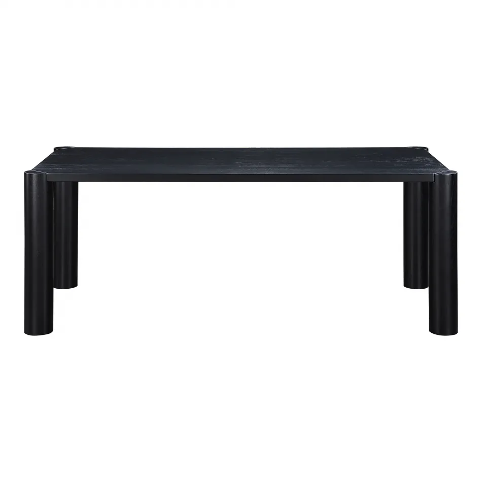 Post Small Dining Table Black