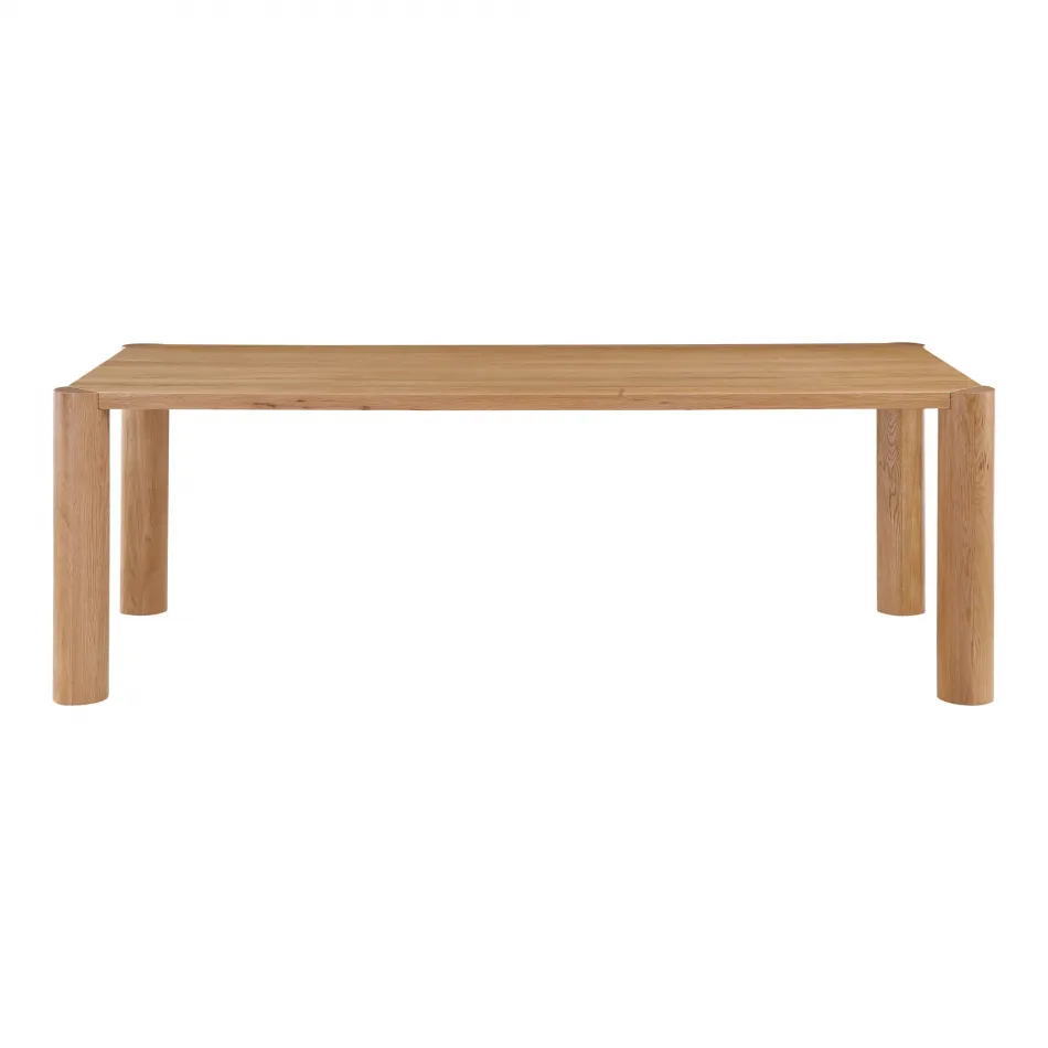 Post Small Dining Table Natural Oak