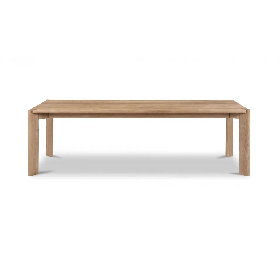 Daifuku Brushed Natural Oak Dining Table Large