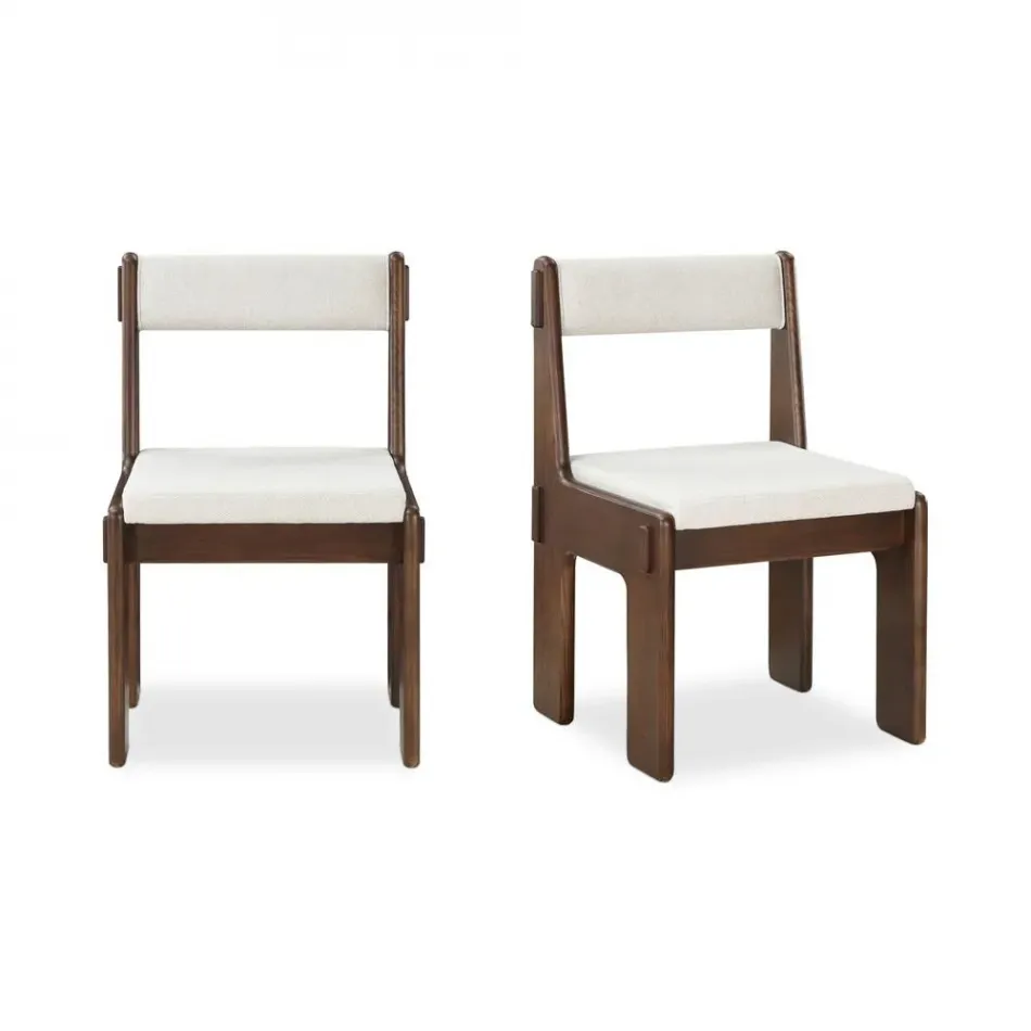 Ashby Dining Chair Beige– Set Of Two