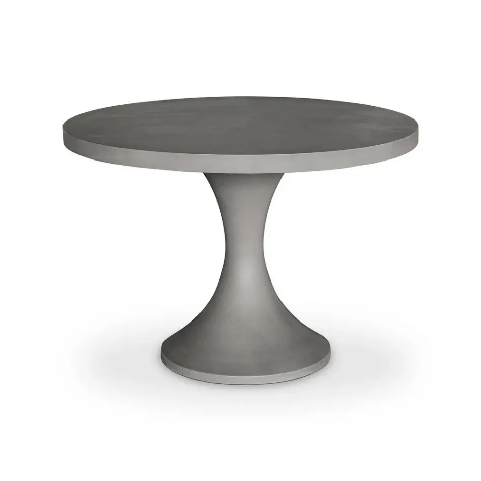 Isadora Outdoor Dining Table Dark Grey