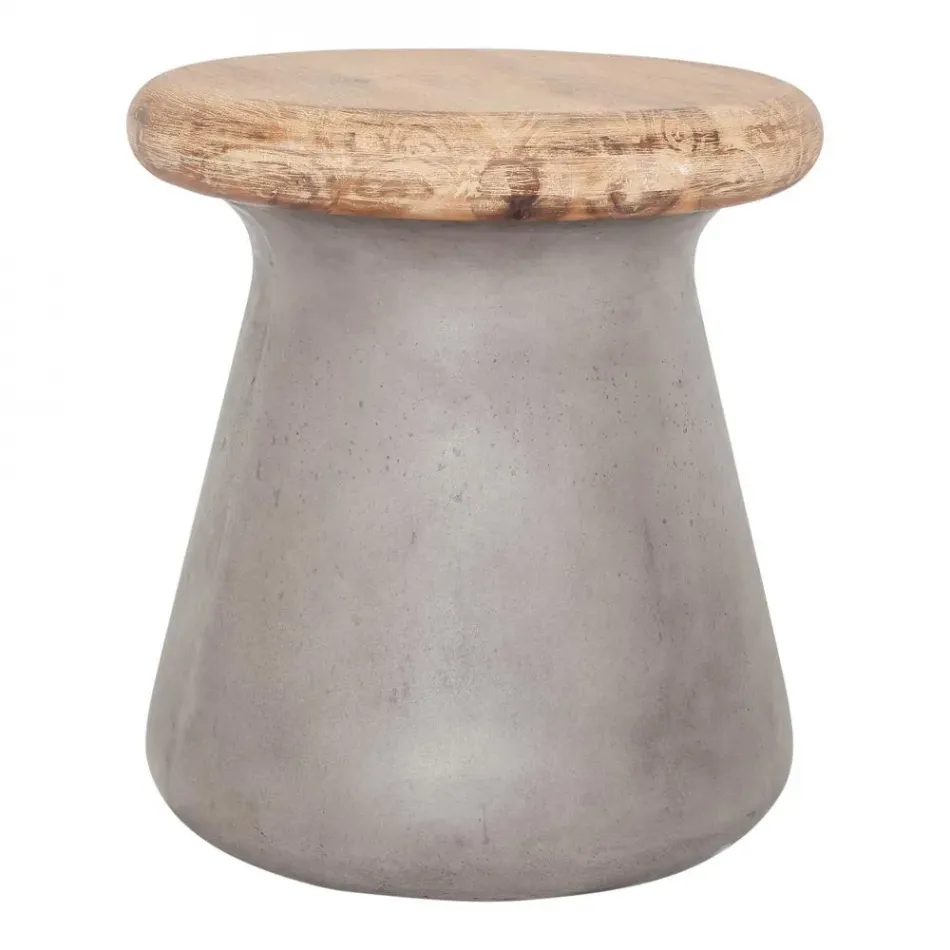 Earthstar Outdoor Stool Dark Grey