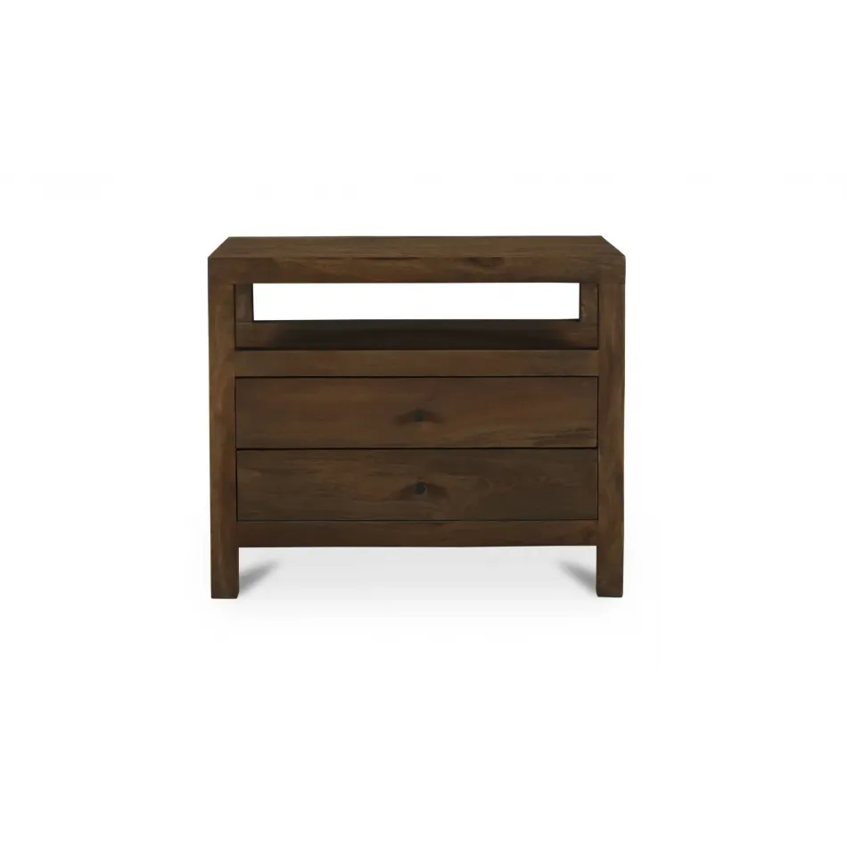 Windsor Dark Brown Nightstand