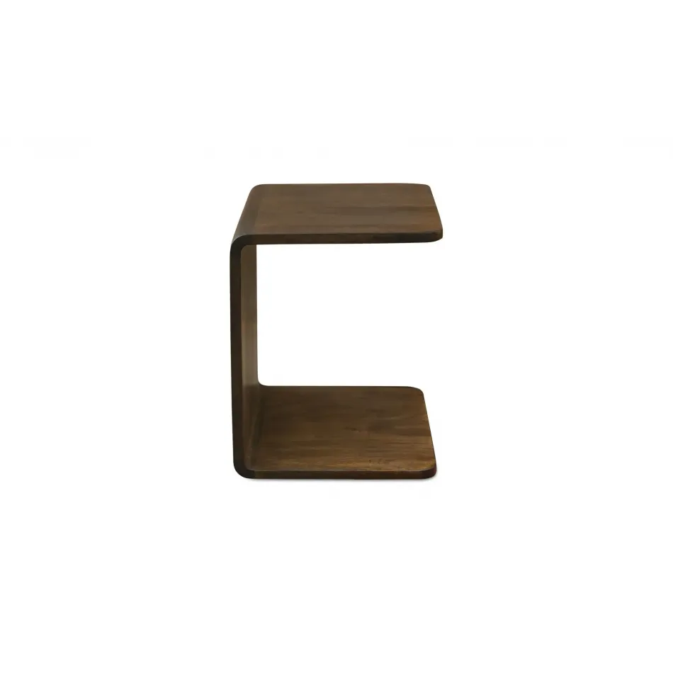 Carrie Dark Brown Side Table