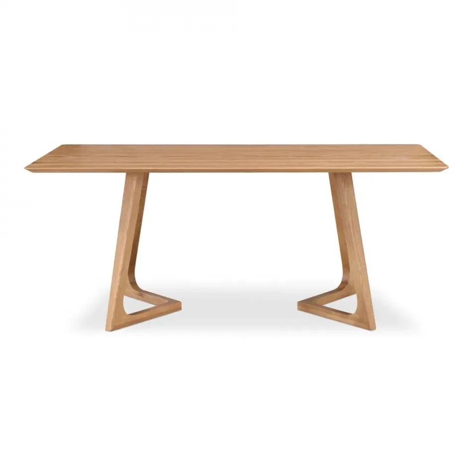 Godenza Rectangular Dining Table Oak