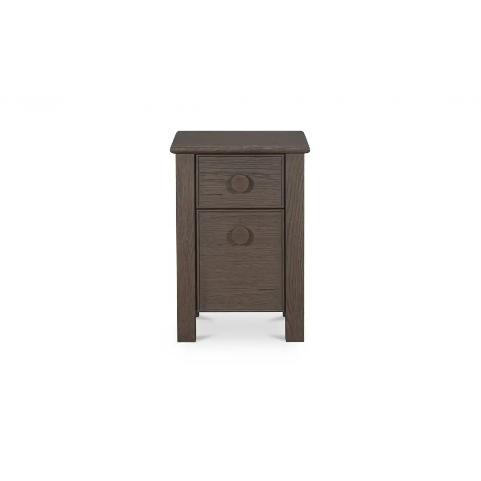 Loren Dark Brown Nightstand Small