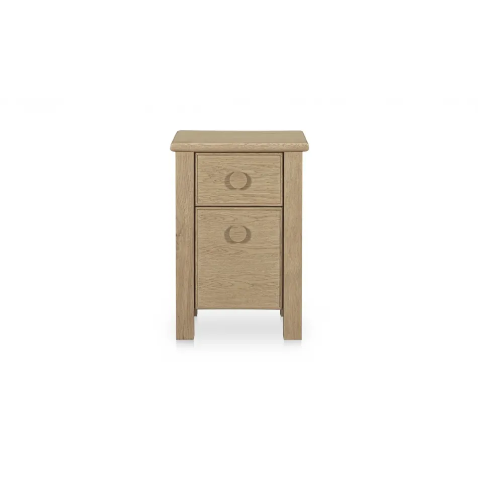 Loren Natural Nightstand Small