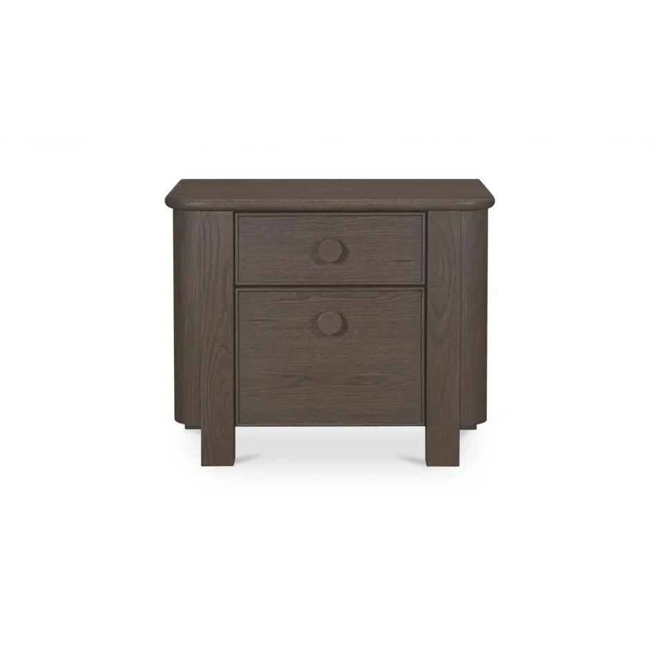 Loren Dark Brown Nightstand