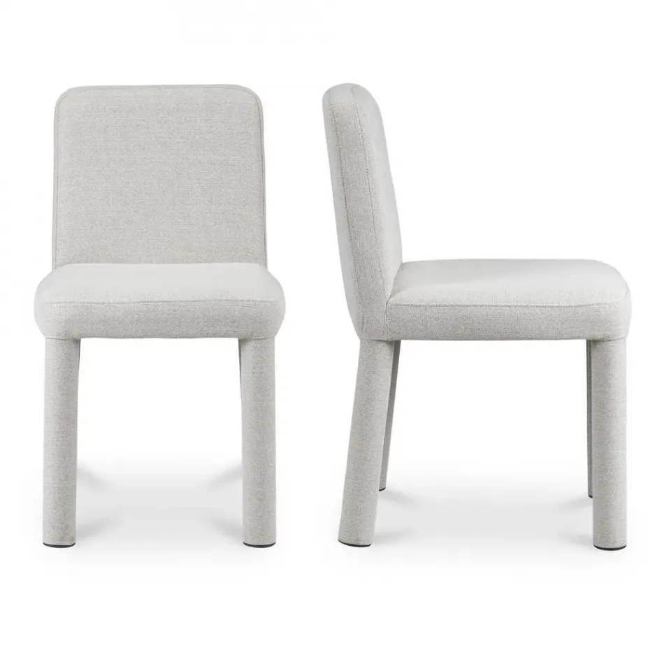 Place Dining Chair Light Grey– Set Of Two