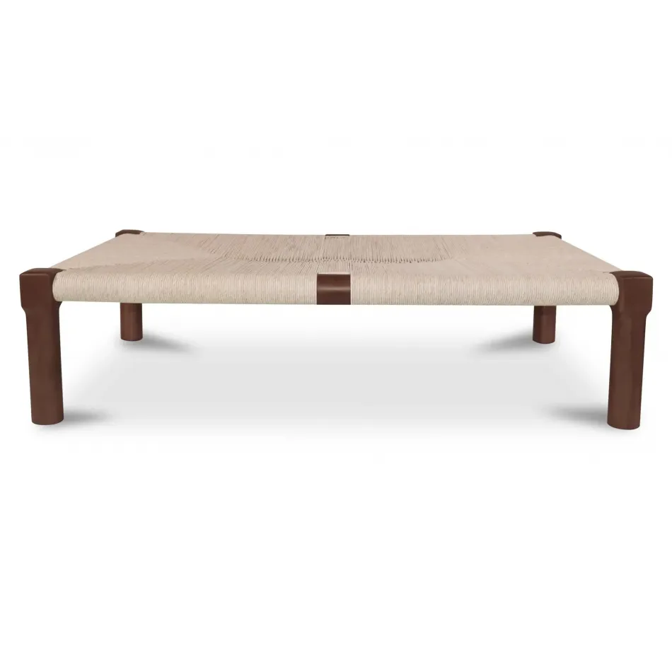 Kaia Dark Brown Outdoor Coffee Table