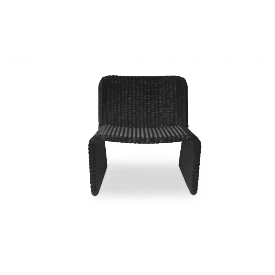Ella Charcoal Outdoor Accent Chair