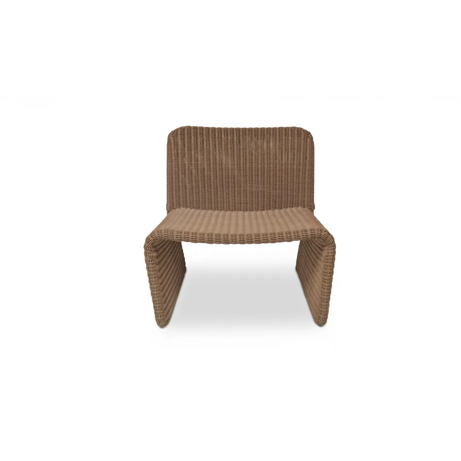 Ella Natural Outdoor Accent Chair
