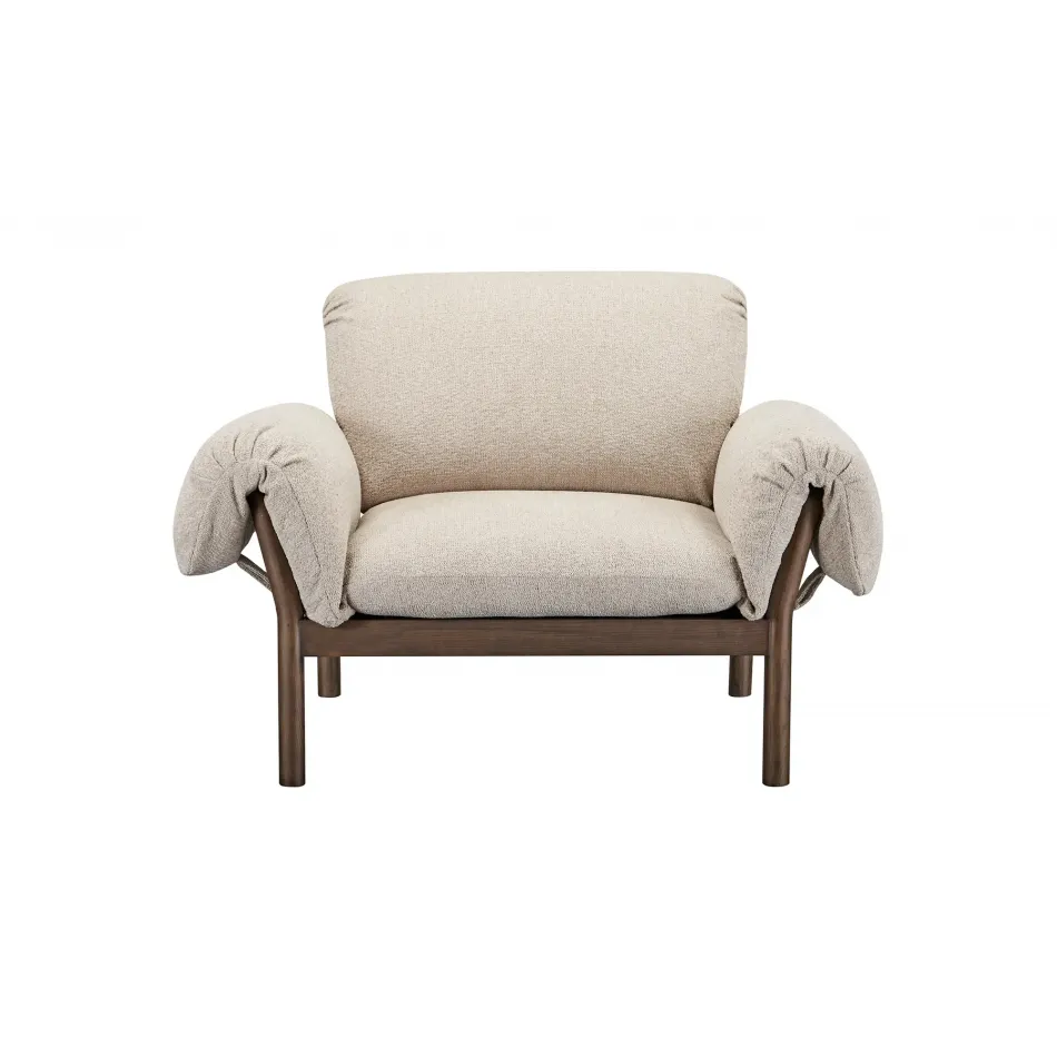 Cardero Beige Lounge Chair