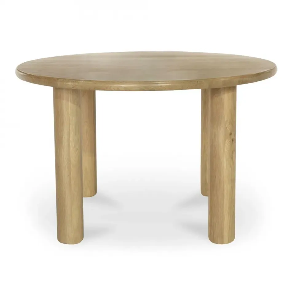 Milo Round Dining Table Oak