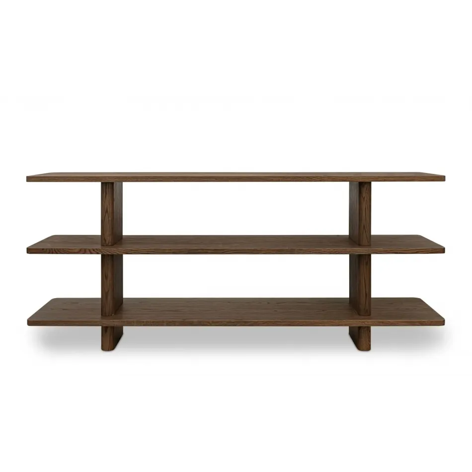 Casey Dark Brown Bookcase Small