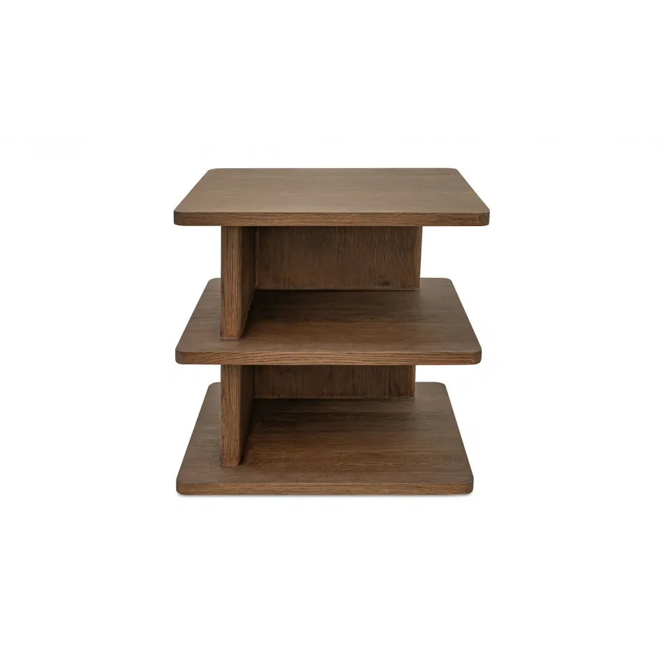 Casey Dark Brown Side Table