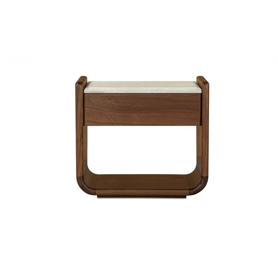 Enns Dark Brown Nightstand