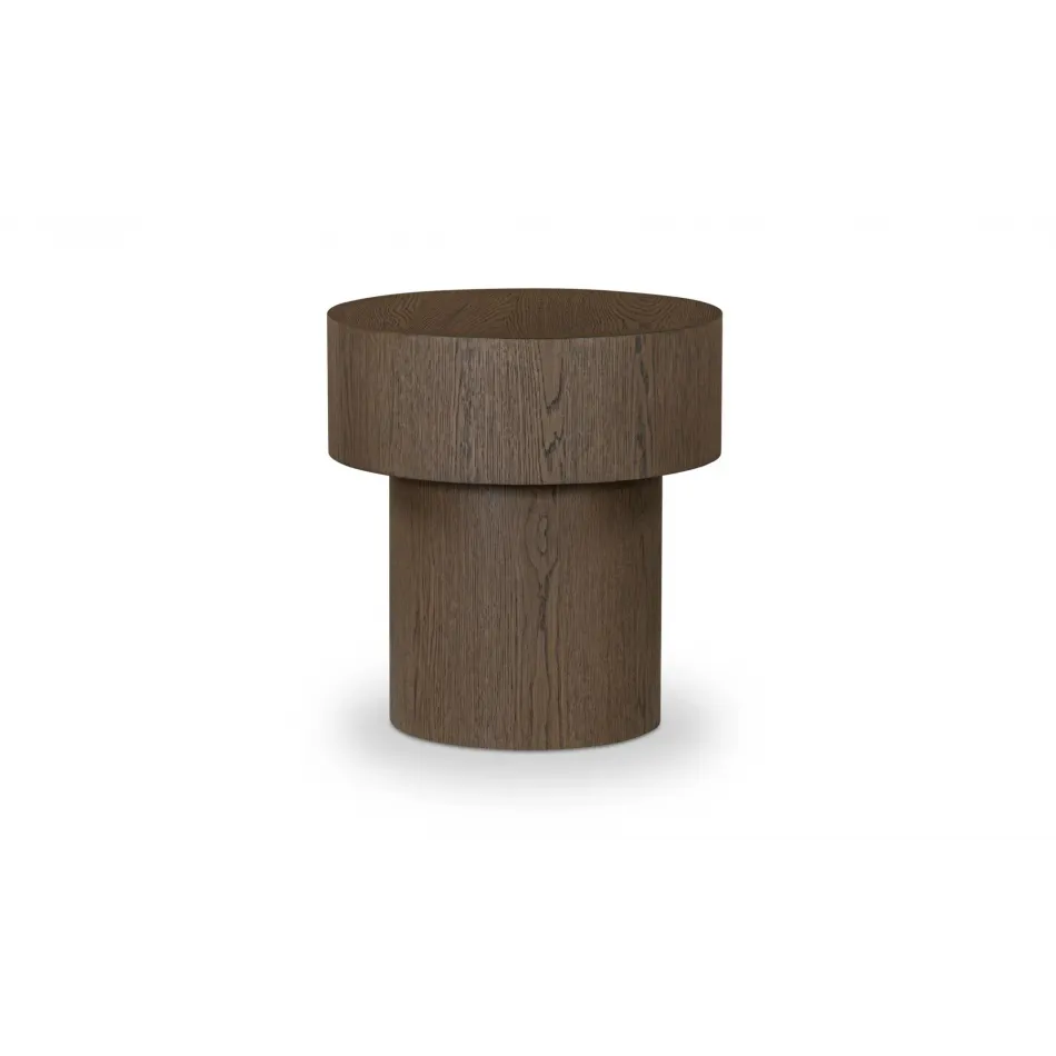 Corey Dark Brown Side Table