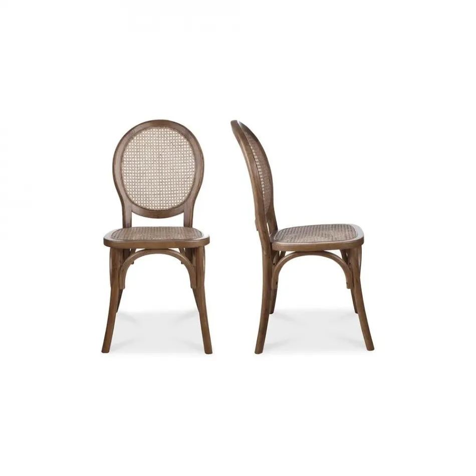 Rivalto Dining Chair Brown - Set Of Two