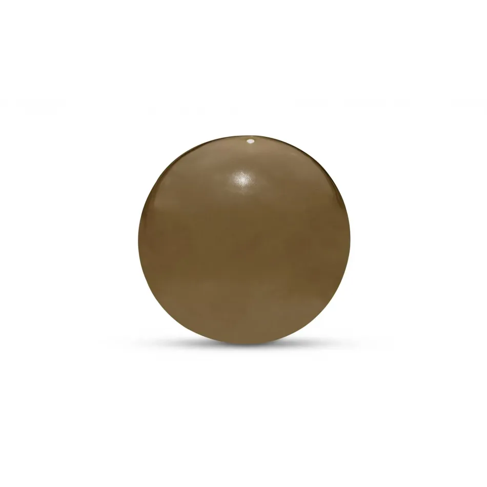 Bonn Light Smoky Brown Cast Glass Decorative Object