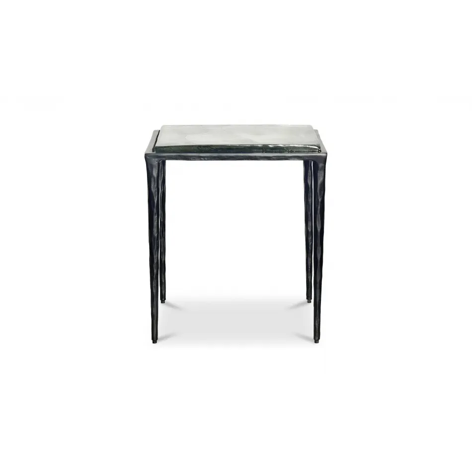 Mari Clear Side Table