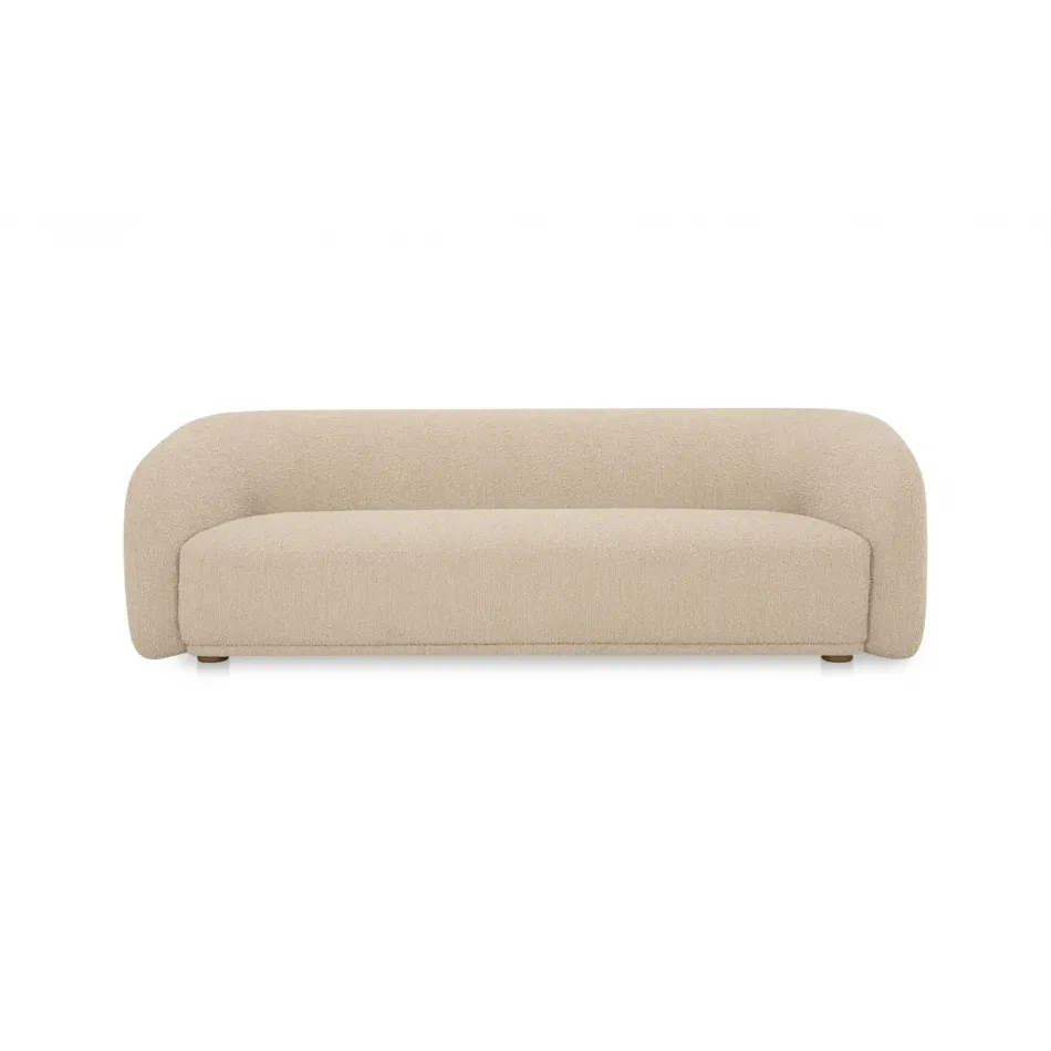 Faye Beige Boucle Sofa