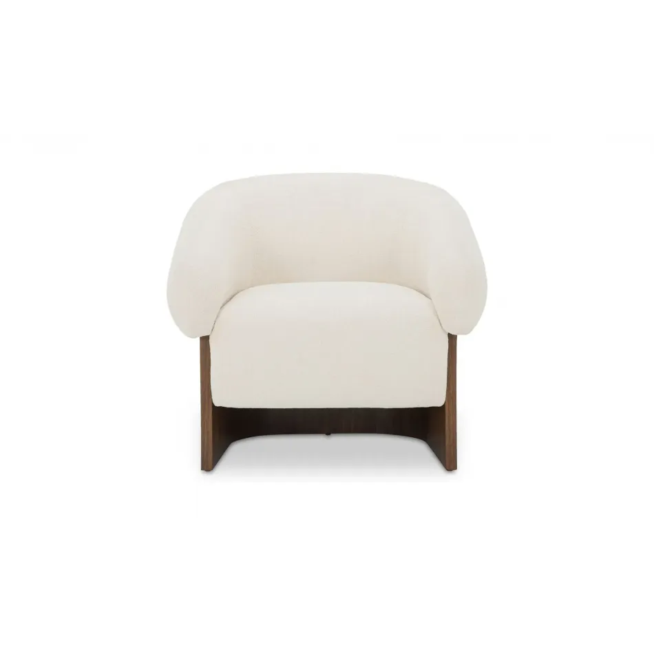 Otto Flecked Cream Accent Chair