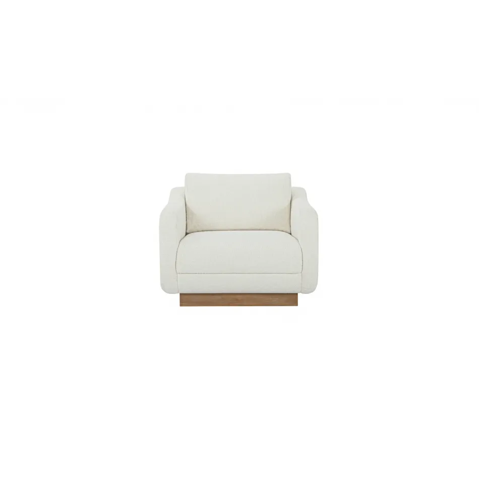 Keane Cream Lounge Chair