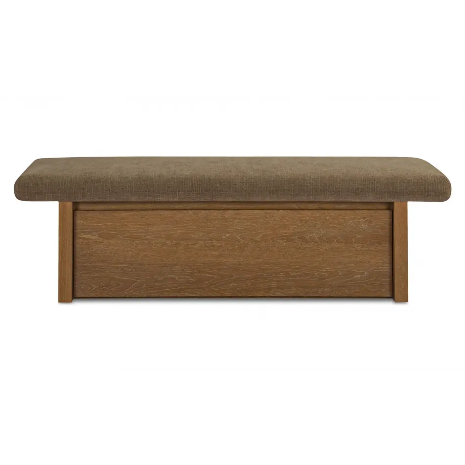 Gemma Taupe Storage Bench