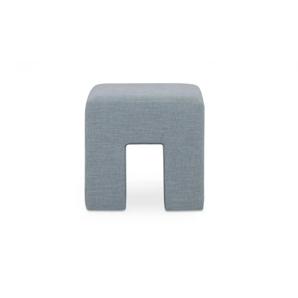 Aidy Light Blue Stool