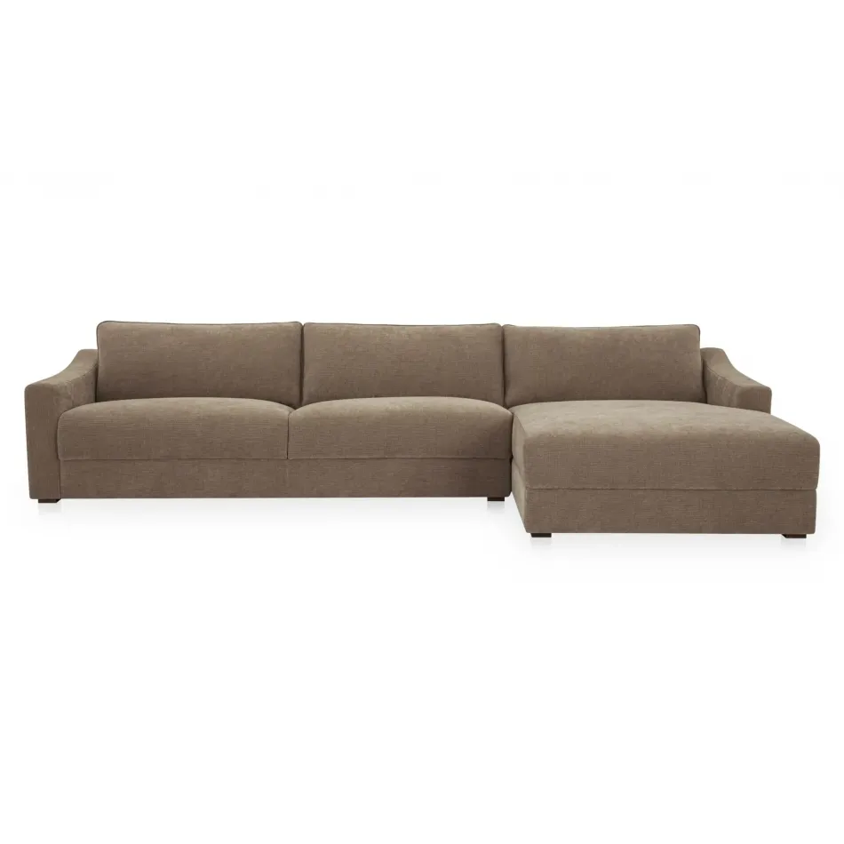 Farrow Taupe Sectional Right