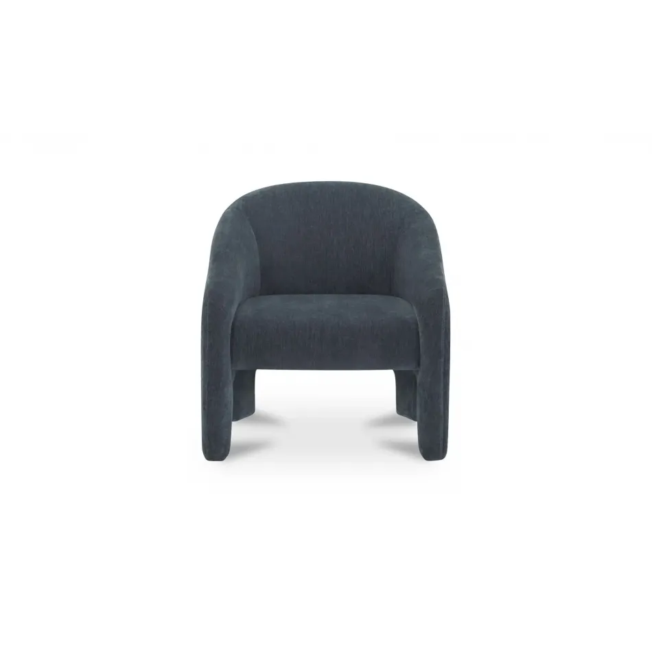 Tuva Slate Blue Accent Chair