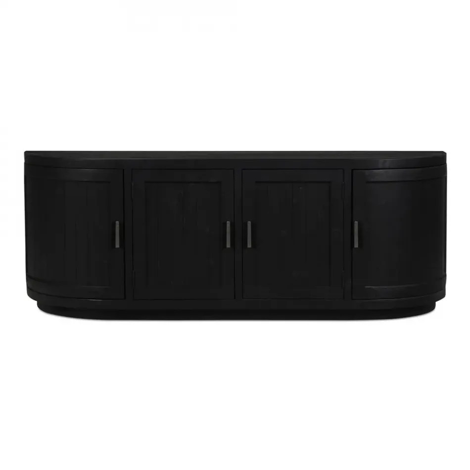 Nicola Media Cabinet Black