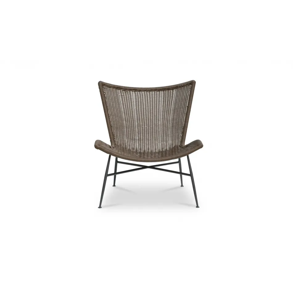 Paige Brown Outdoor Accent Chair