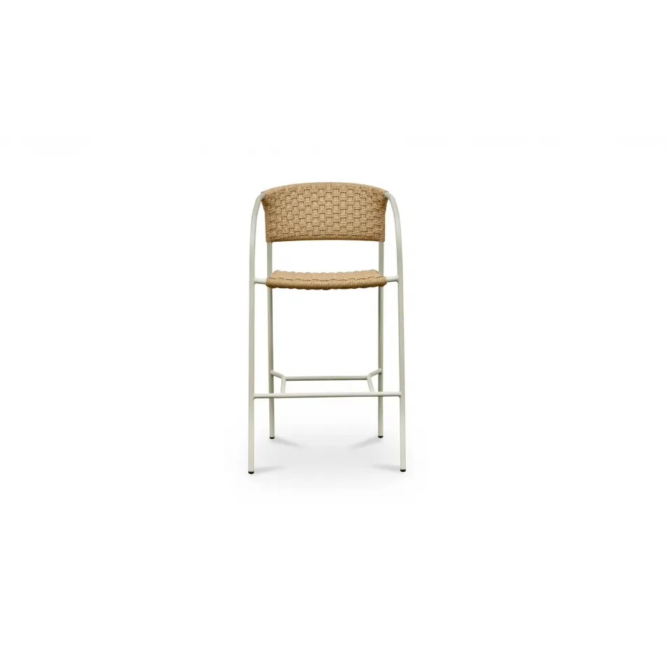 Zola Natural Outdoor Bar Stool