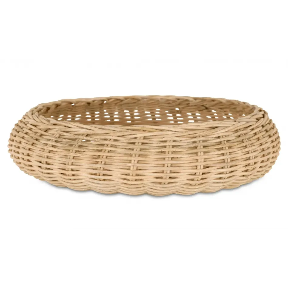 Harding Natural Wicker Bowl