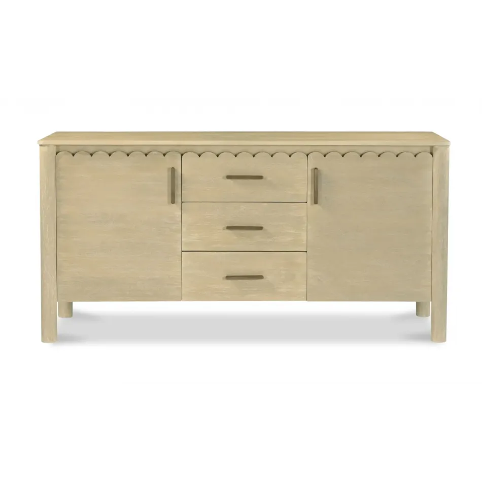 Wiley Natural 3 Drawer Sideboard