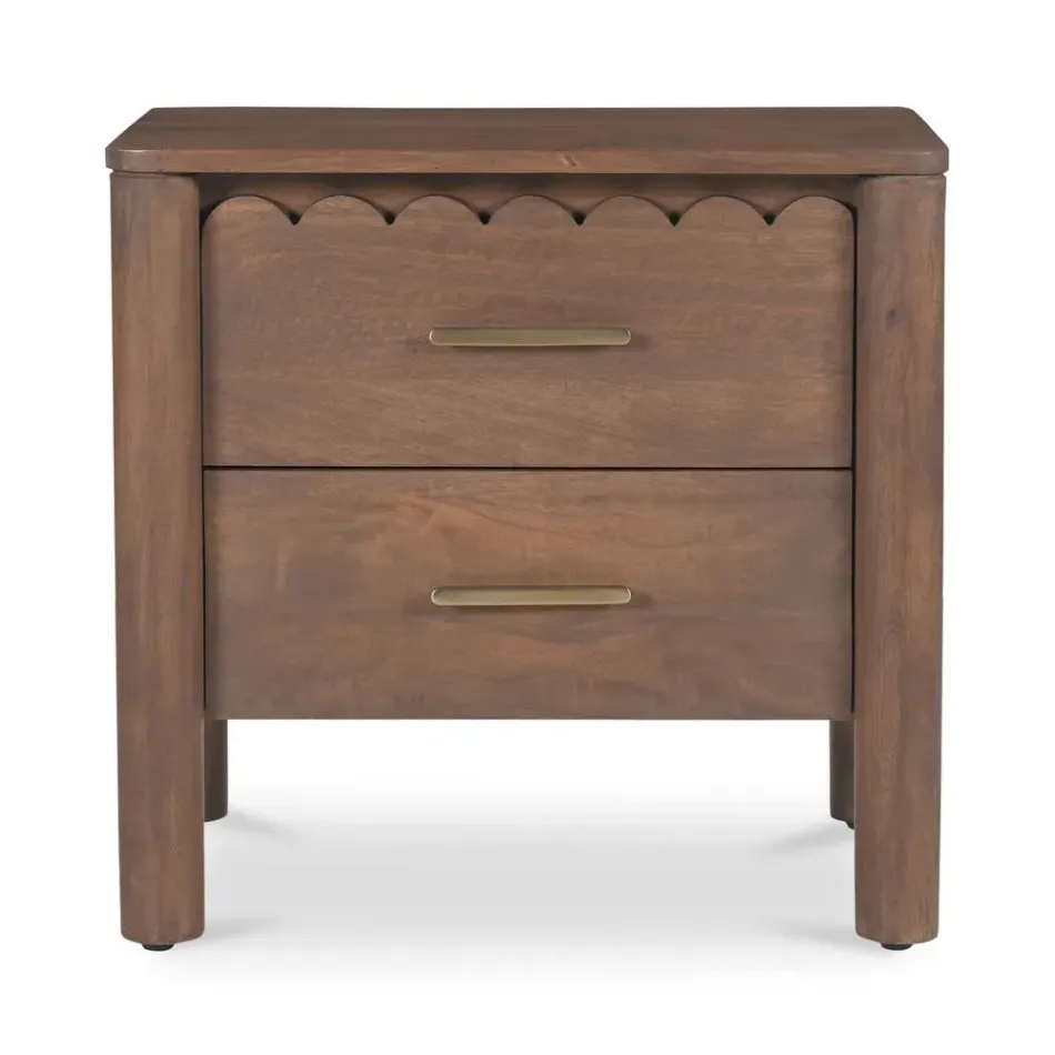 Wiley Nightstand Vintage Brown