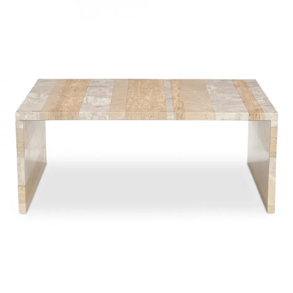 Rosa Coffee Table Multicolor Marble