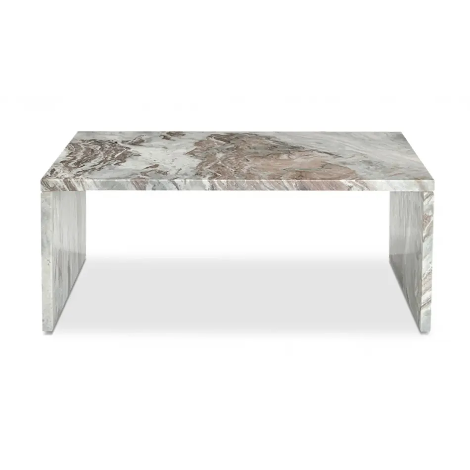 Rosa Torrento Marble Coffee Table