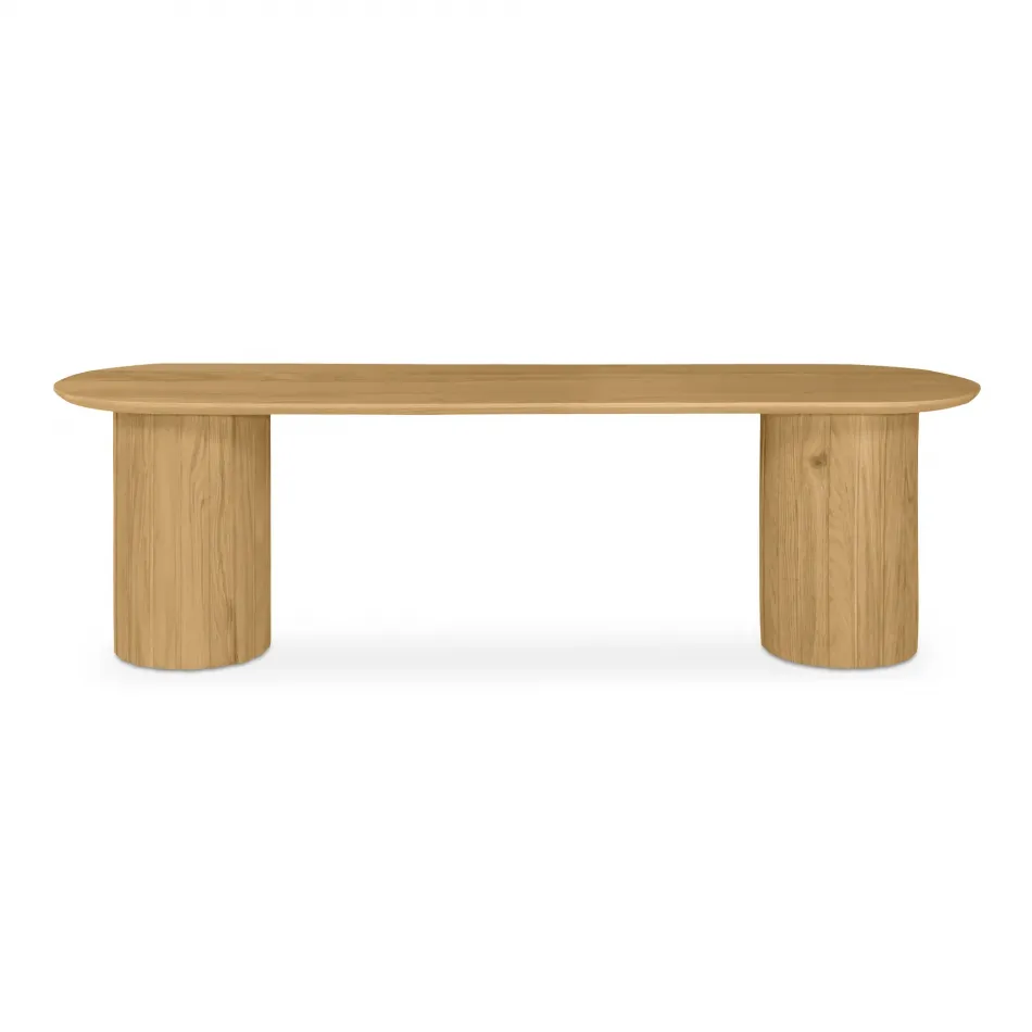 Povera Dining Bench Natural Oak