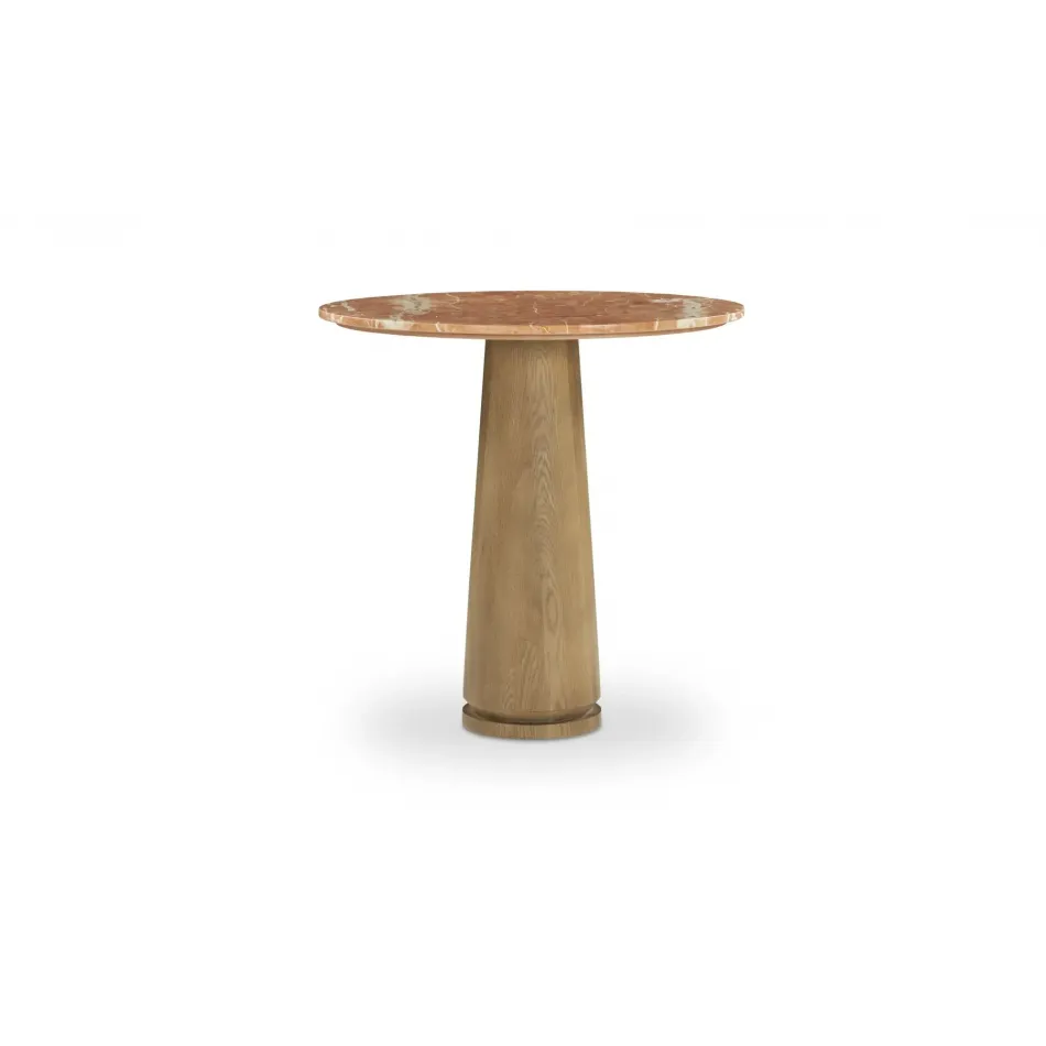 Sage Rosso Alicante Red Marble Cafe Table