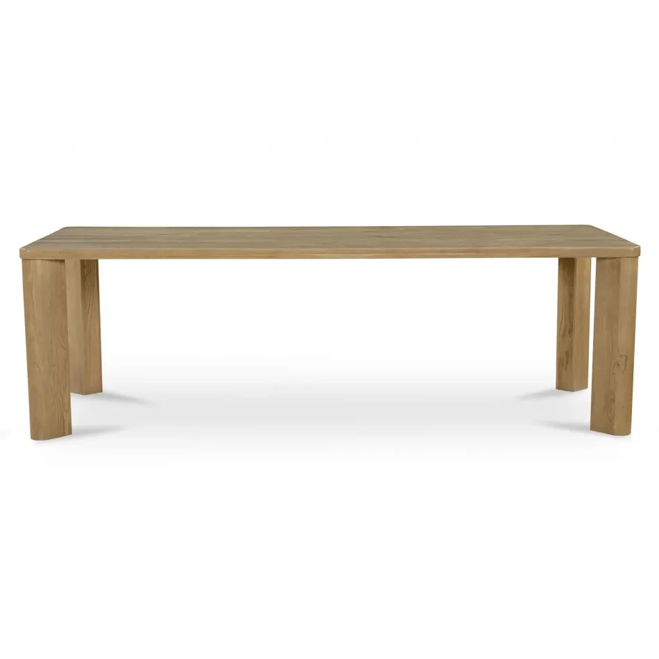Segment Wood Heritage Brown Dining Table