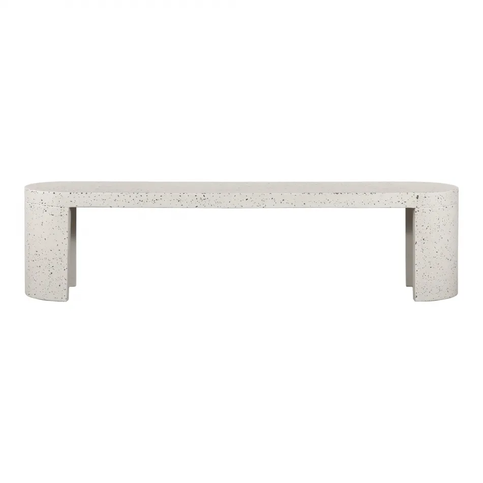 Lyon Outdoor Bench Light Grey