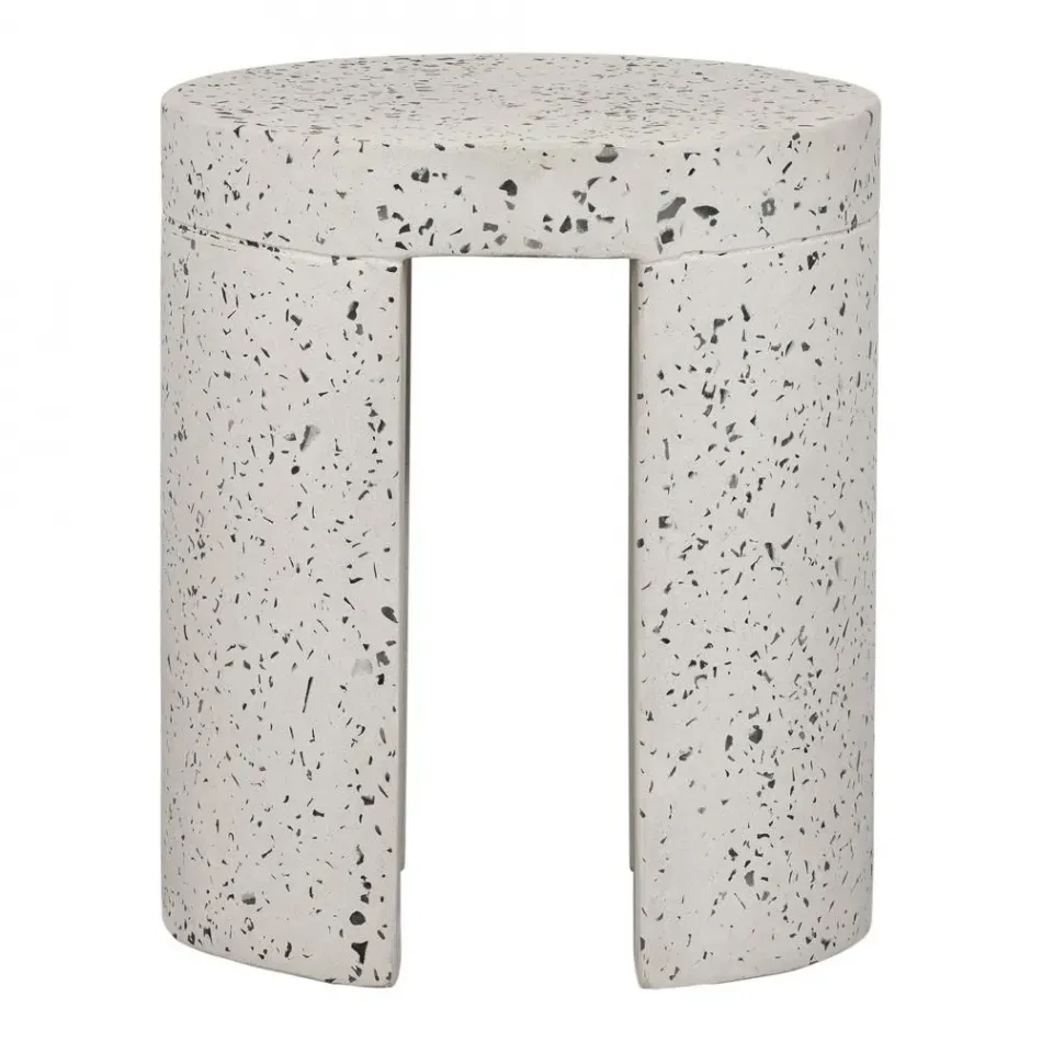 Lyon Outdoor Stool Light Grey