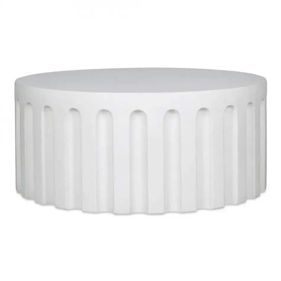 Eris Outdoor Coffee Table White