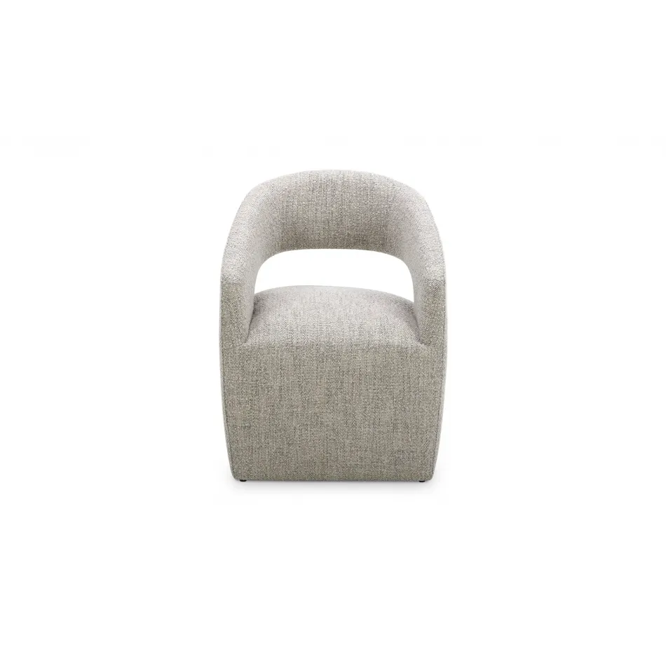 Barrow Grey Storm Rolling Dining Chair