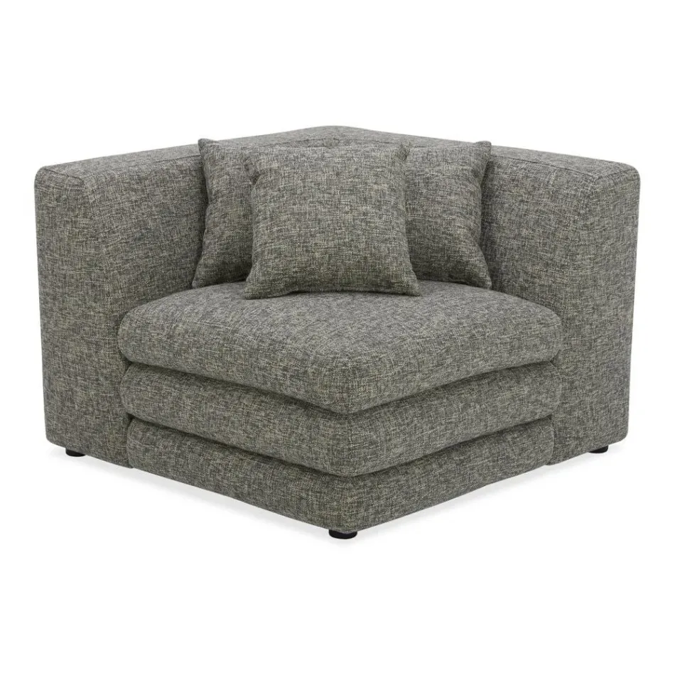 Lowtide Corner Chair Stone Tweed