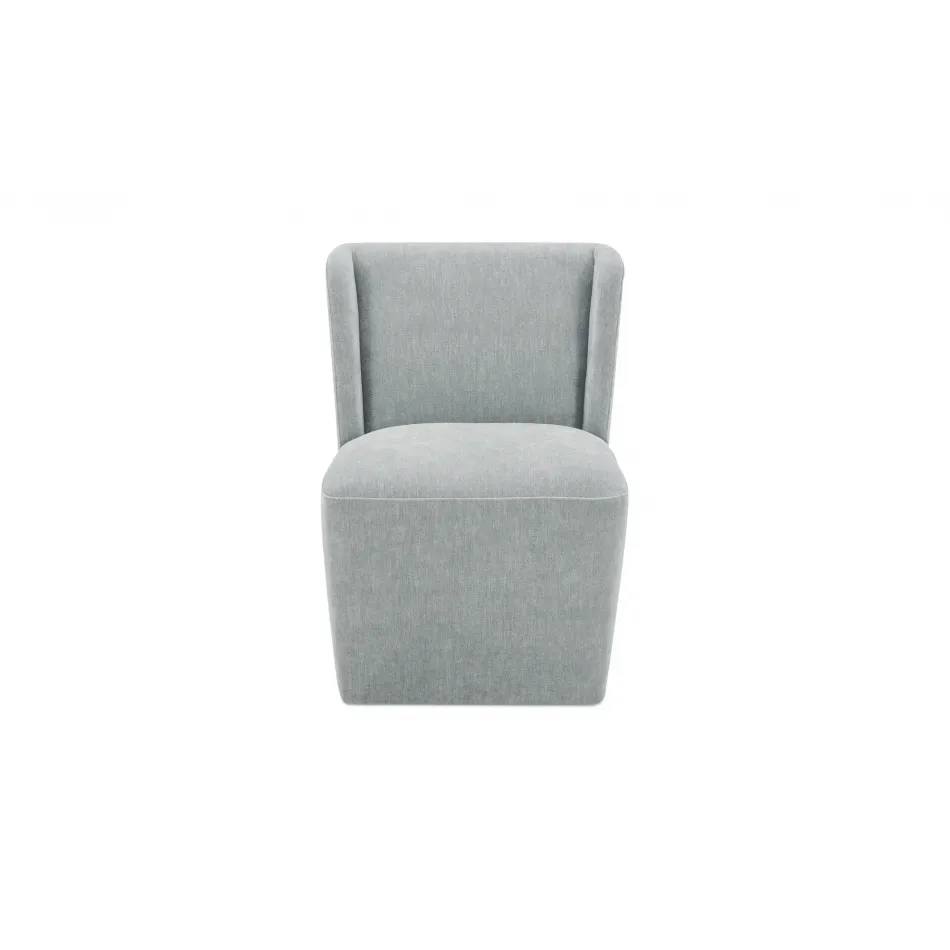 Cormac Slate Green Rolling Dining Chair